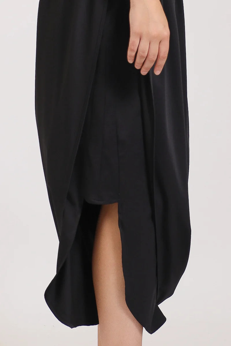 SABRINA SATEN DRESS