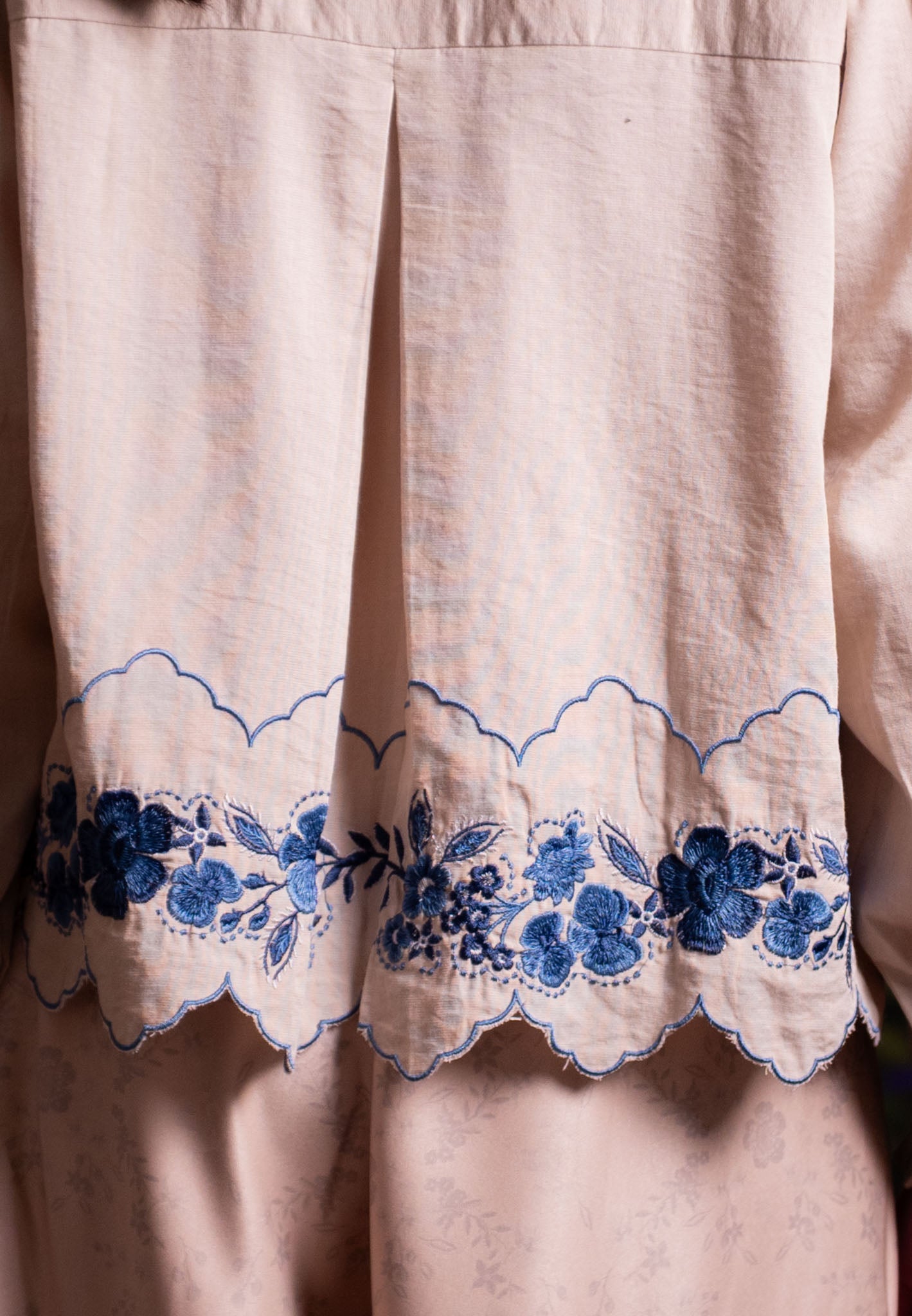 NONAETAL HASSIE WHISPER SHIRT TOP LONG SLEEVE ECRU